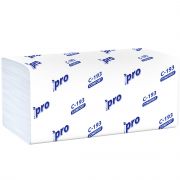 Полотенца бумажные V сложения Protissue Comfort 1-х слойные