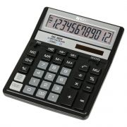 Калькулятор 12 разр. Eleven SDC-888X-BK, настольный, двойное питание, 158*203*31мм, черный