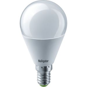 Лампа светодиодная 94 478 NLL-P-G45-5-230-4K-E14 5Вт шар 4000К нейтр. бел. E14 370лм 176-264В Navigator 94478