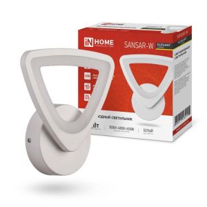 Светильник светодиодный ELEGANT SANSAR-W 15Вт 230В 3000-6500К 1050лм STEP COLOR бел. IN HOME 4690612043210