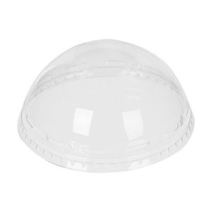 Крышка для стакана купольная без отвестия d=95мм прозрачная (50шт/упак) (1000шт/кор)