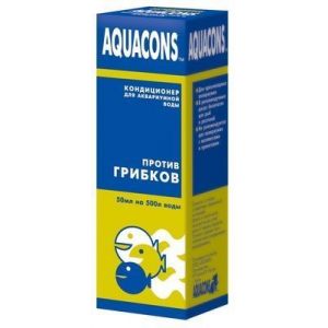 AQUACONS Кондиционер для воды против грибков 50мл