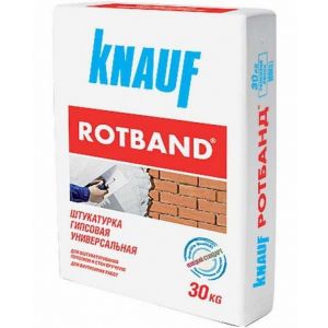 Ротбанд Knauf 30 кг Штукатурка гипсовая