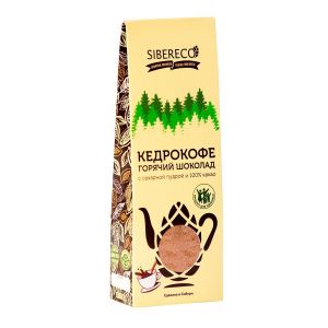 Напиток «Кедрокофе Горячий шоколад» / 130 гр	 / картон / Сибереко