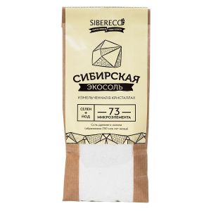 Экосоль сибирская молотая / крафт-пакет / 500 гр / Сиберико