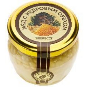 Мёд с ядром кедрового ореха 95мл/160 гр