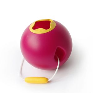 Ведерко для воды Quut Ballo. Цвет: розовая Калипсо и спелый желтый (Calypso Pink & Mellow Yellow)