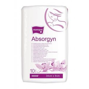 Абсорджин - гинекологические прокладки нестерильные 34 х 9см по 10шт
