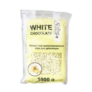 Воск пленочный 1000 гр Soline Charms (Китай) белый шоколад
