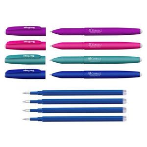Ручка гелевая стираемая Berlingo«Correct» синяя 0,6 мм