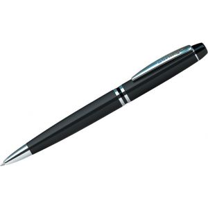 Ручка шариковая, BerIingo SiIk Prestige синяя, 0,7 мм,корпус чёрный поворот 70351