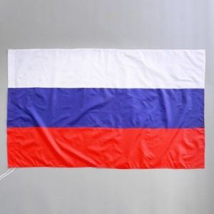 Флаг Россия 1400*900мм, полиэстер, Хорошо