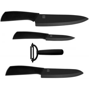 Набор керамических ножей  Xiaomi Huo Hou Nano Ceramic Knife Set 4 in 1