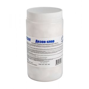Дезон-хлор (хлорные таблетки для обработки поверхностей) 1 кг (300 шт.)