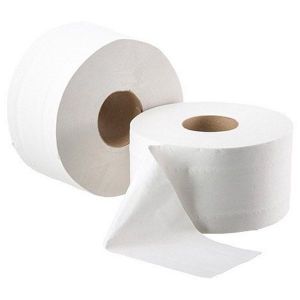 Туалетная бумага Стандарт 1 слой белая 200 м