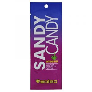SOLEO SANDY CANDY интенсификатор загара с коллагеном, маслом ши и кафеином, 15 мл