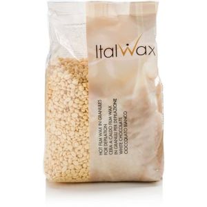 Воск горячий (пленочный ) ITALWAX Белый шоколад  гранулы 1 кг