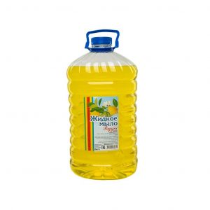 Мыло жидкое «Радуга» лимон, ПЭТ 5л