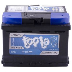 Аккумулятор TOPLA TOP 62Ah, 600A (низк.)
