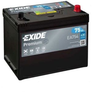 Аккумулятор EXIDE EA754 Premium 75 Ah