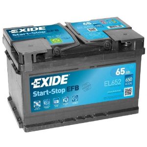 Аккумулятор EXIDE EL652 Start-Stop EFB 65 Ah