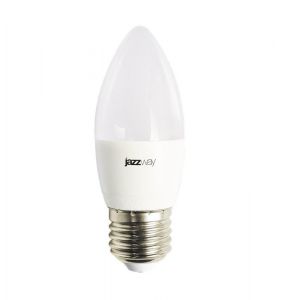 Лампа светодиодная PLED-LX C37 8Вт 4000К нейтр. бел. E27 JazzWay 5025288