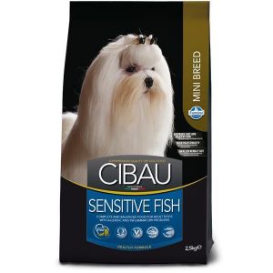 CIBAU MINI Sensitive Сухой корм для собак мини пород с чувствительным пищеварением с рыбой