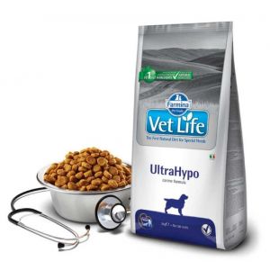 FARMINA VetLife UltraHypo Сухой корм для собак при аллергиях и атопии 2кг