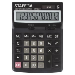 Калькулятор Staff  настольный  250136 2512 12  разр 170*125 мм