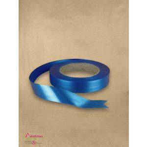 Лента простая (2см*50м) Гладкая без тиснения P297 Синий