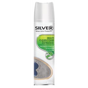 SILVER Premium Пена-очиститель универсальная д/всех типов кожи и текстиля  150мл SK1006-00