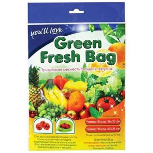 Пакеты Green fresh bag 20шт (2 разм) You