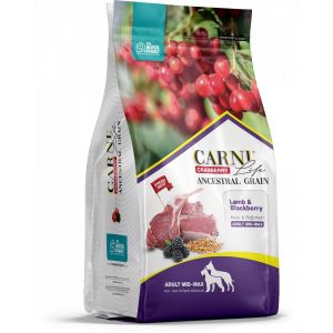 CARNI LIFE Сухой корм для собак средних и крупных пород ягненок с ежевикой и клюквой