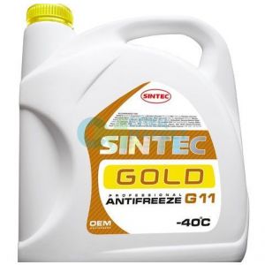 Антифриз желтый SINTEC GOLD -40 G12 5кг
