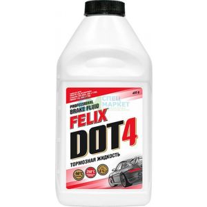 Жидкость тормозная ДОТ-4 FELIX 0,45л