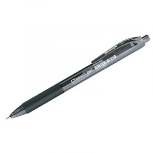 Ручка гел. автом. Berlingo Classic Gel, черная 0.5мм (12)