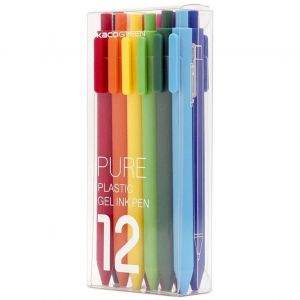 Ручки гелевые KACO Pure Plastic Gelic Pen (12 шт)