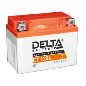 Аккумулятор DELTA CT1204 (YB4L-B, YB4L-A, YTX4L-BS)