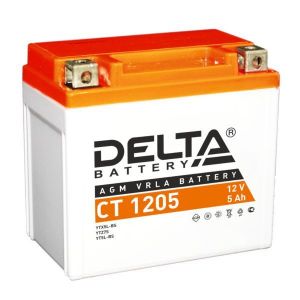 Аккумулятор DELTA CT1205 (YTX5L-BS, YT5L-BS, YTZ7S)