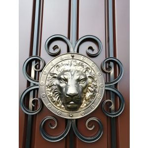 Ворота кованые «Ростов» металлические арочные