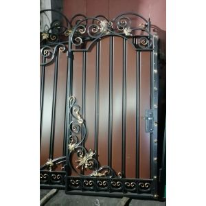Ворота кованые «Мексика» металлические арочные