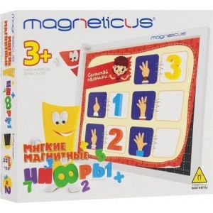 Игровой набор Мягкие магнитные ЦИФРЫ Magneticus NUM-002