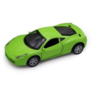 Машинка die-cast, модель Феррари, инерционная, открывающиеся двери, зеленая, 1:32, Funky Toys FT61301