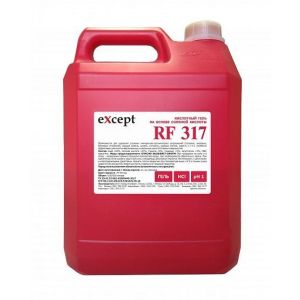 317/eXcept RF 317/5л/ кислотное гелеобразное средство,ПЭТ