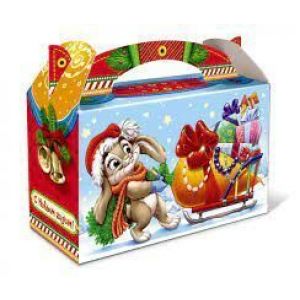 Коробка для конфет подароч упак Нов ларчик Нов чуд 1кг карт глянц ламин «MILAND» 36535 1/1/20/-