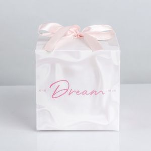 Коробка подарочная складная «Dream», 12x12x12см 3680759/1/250
