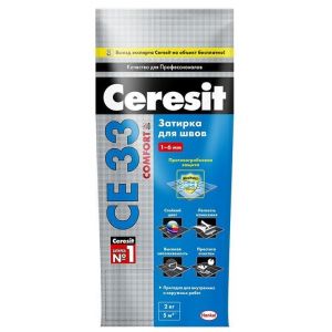 Затирка Ceresit CE 33 Comfort для швов Голубой 2кг