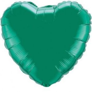 Сердце 46 см, зеленый