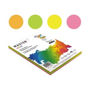 Бумага для офисной техники Master Color MIX Neon (neongb/neongn/neoor по 50л. 80г    16204