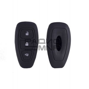 Чехол силиконовый для смарт-ключа Ford Mondeo, Focus III, C-Max, S-Max (3  кнопки)